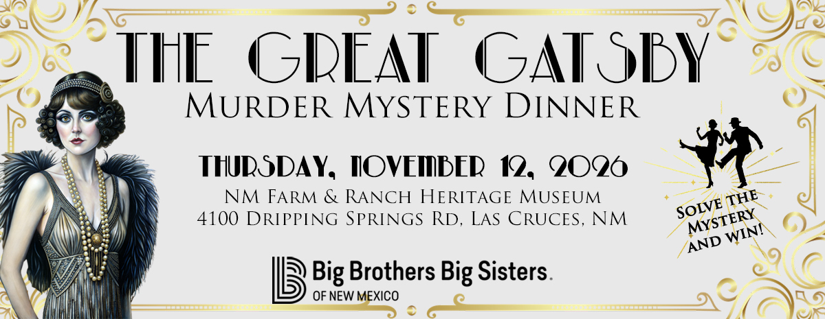 2026 Great Gatsby Murder Mystery Dinner